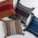 preview thumbnail 2 of 5, Southwest Tasseled 20-in. Square Throw Pillow (Poly OR Down Fill)