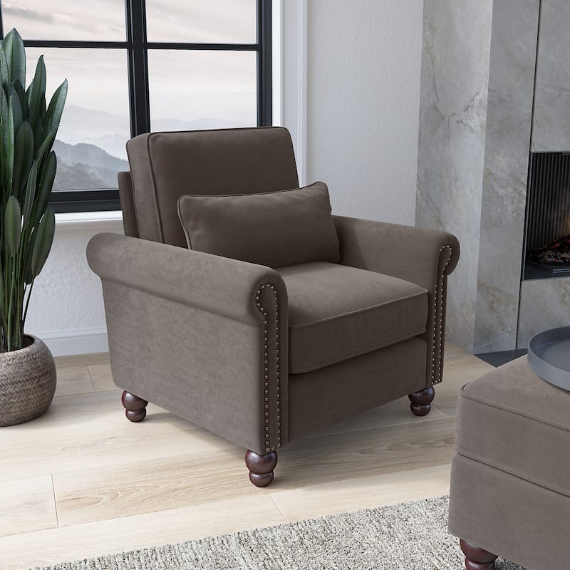 Coventry Accent Chair with Arms by Bush Furniture