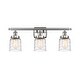preview thumbnail 63 of 79, Innovations Lighting Ballston Urban Bell - 3 Light 26" Bath Vanity Light Deco Swirl/Brushed Satin Nickel Finish