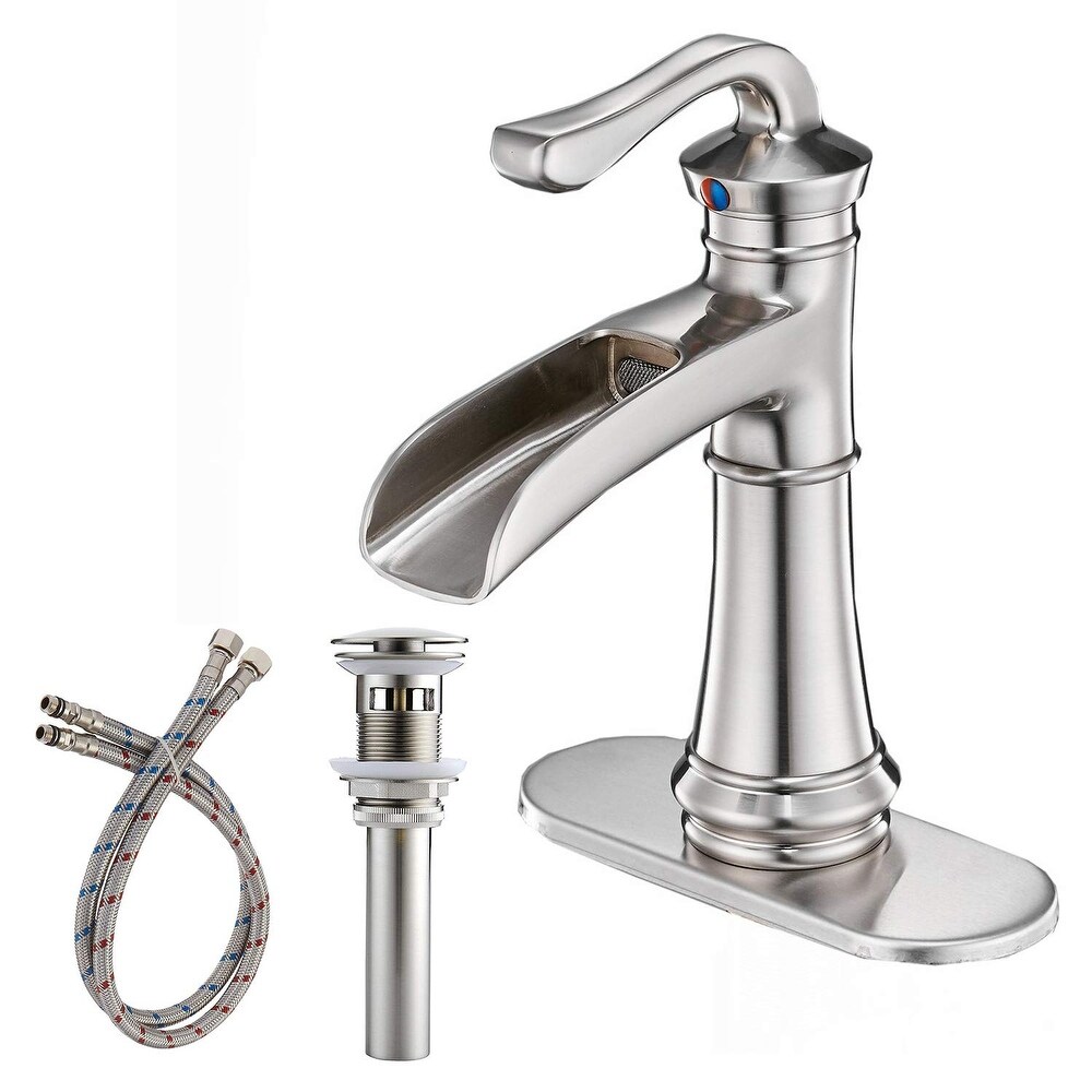 Waterfall Bathroom Faucets Shop Online At Overstock