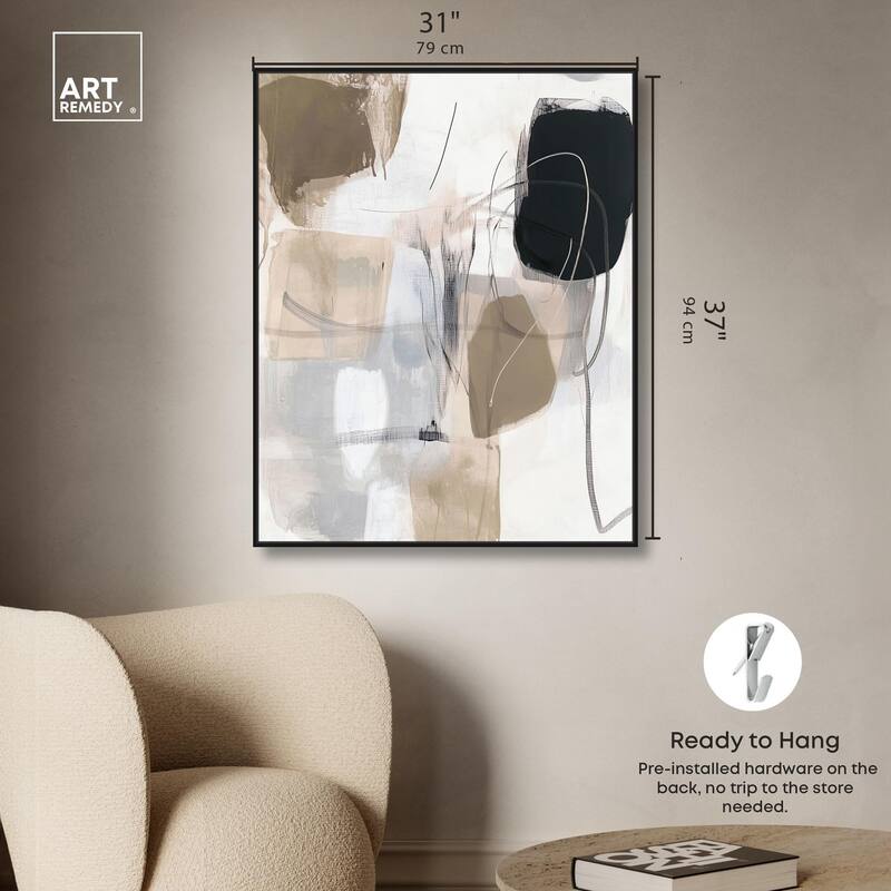 Contemporary Canvas I Canvas by Art Remedy