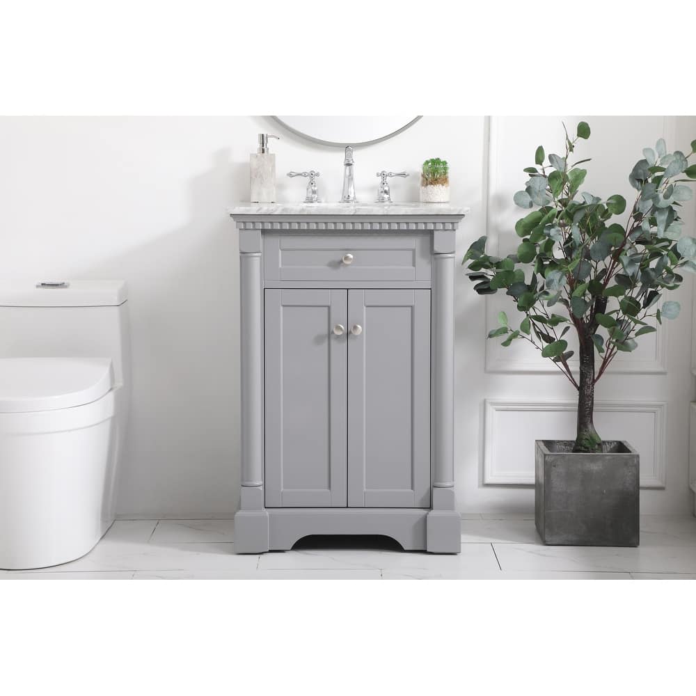 Petal 24 - 30 Inch Single Bathroom Vanity