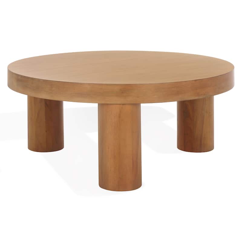 SAFAVIEH Couture Bary Round 3-Leg Coffee Table - 35"W x 35"D x 15"H