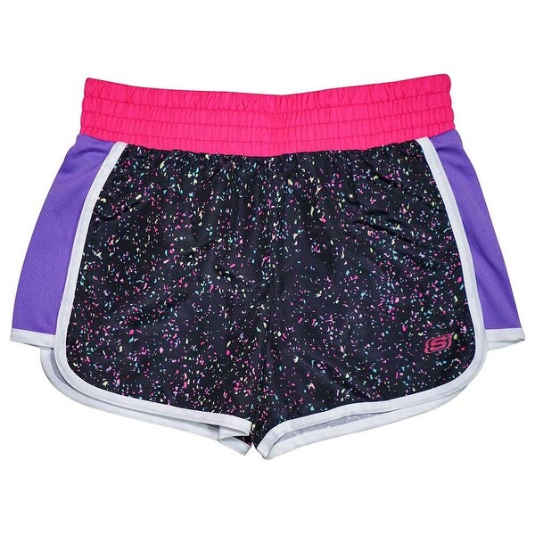 skechers shorts pink