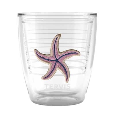 Tervis Beachcomber Collection Sea Star Made in USA Double Walled Insulated Travel Tumbler, Sea Star - 12oz