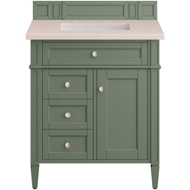 James Martin Vanities 655-V30-3EMR Brittany 30" Single Basin Poplar