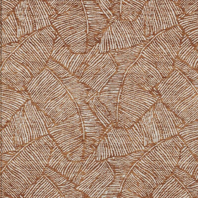 HomeRoots Floral Transitional Rectangle Outdoor Rug