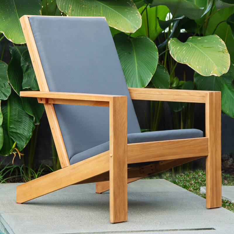 Cambridge Casual 3-piece Napa Teak Outdoor Adirondack Chairs Set (Included Patio Cover)