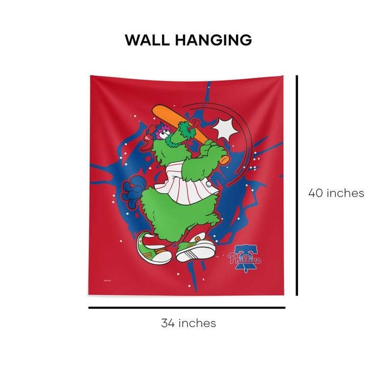 MLB Mascot Printed Wall Hanging