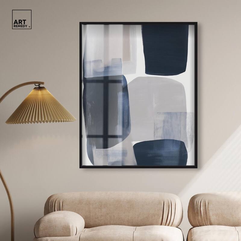 Oceanic Forms II Shadowbox by Art Remedy