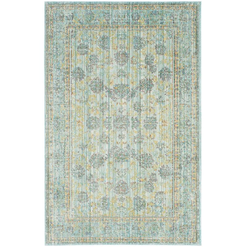 SAFAVIEH, Valencia Masumeh Boho Oriental Distressed Rug