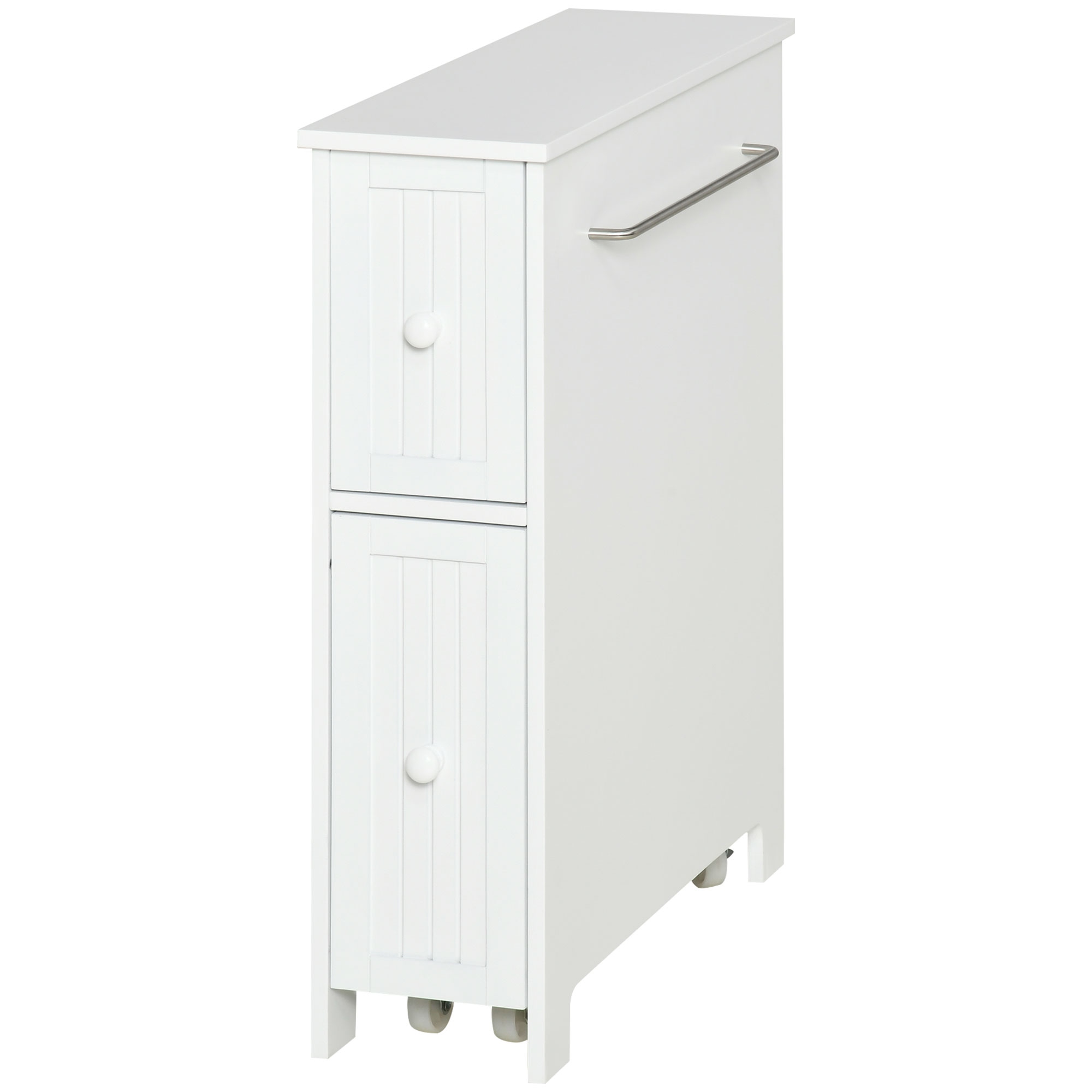 Slim shop towel cabinet