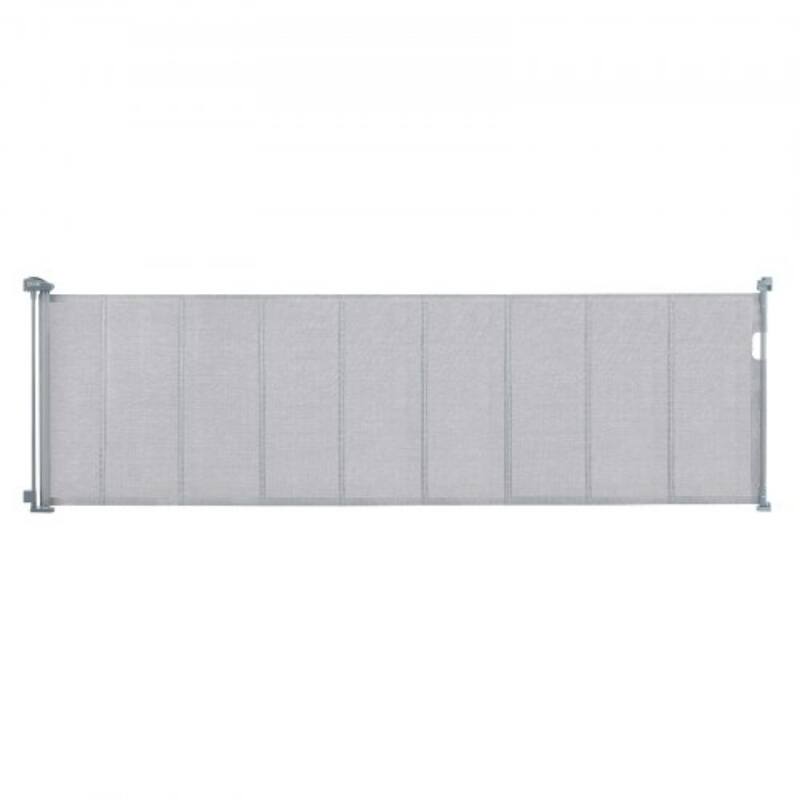 Mesh Foldable Wide Retractable Baby Gate Suitable for Playrooms Kitchens Or Hallways