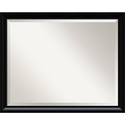 Wall Mirror Large, Steinway Black Scoop 31 x 25-inch - large - 31 x 25-inch