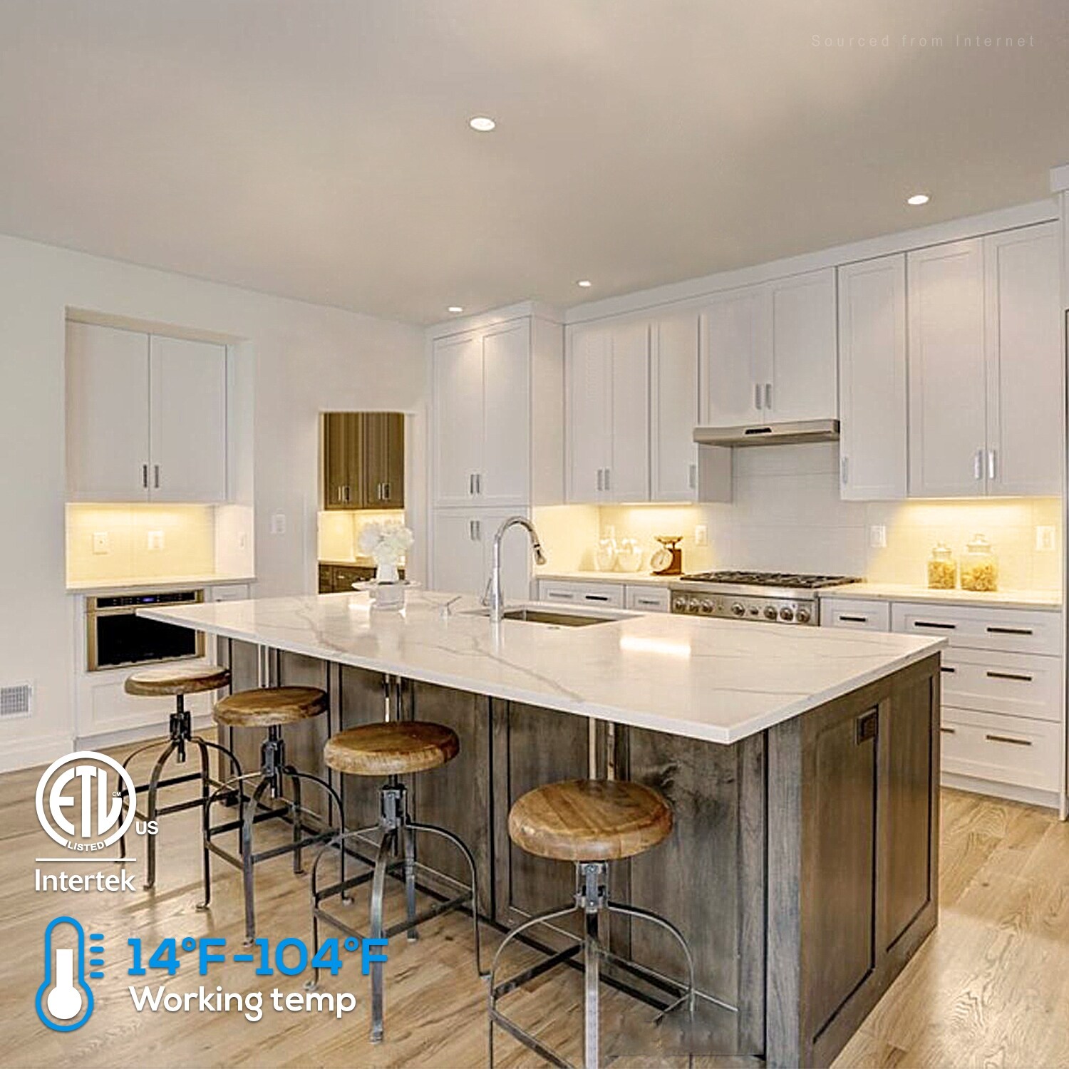 Intertek led under cabinet lighting outlet