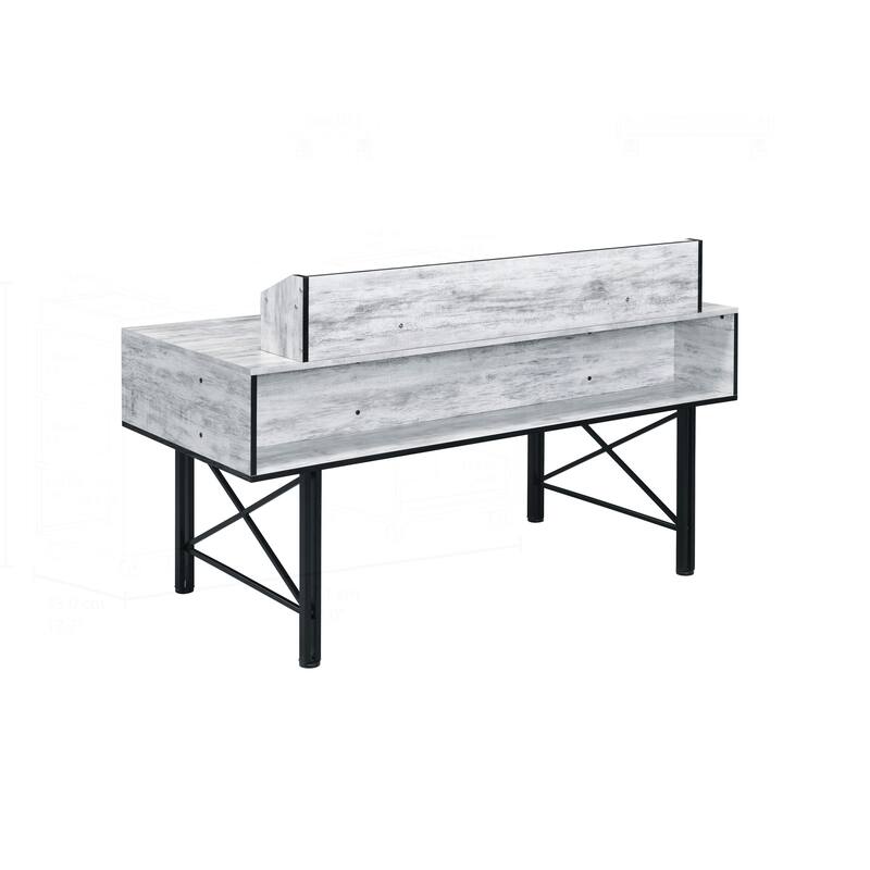 Versatile Computer Desk with Multiple Storage Options