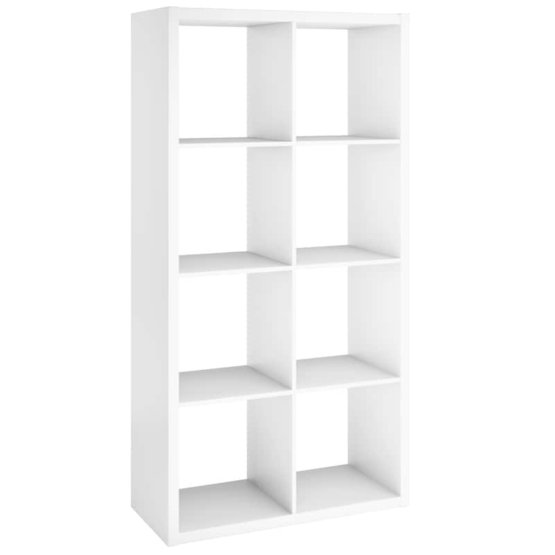 ClosetMaid 8-Cube Decorative Storage Organizer - White