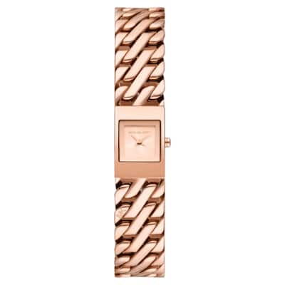 Michael Kors Women's Darrington Rose Gold Dial Watch - MK4908 - Rose Gold - 6 (36)