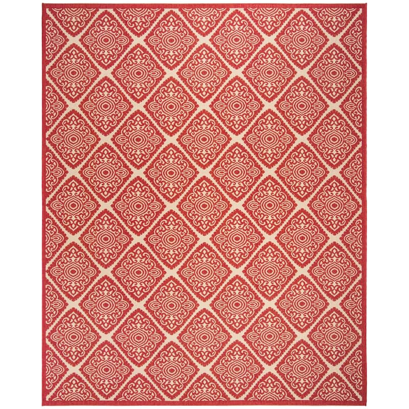 SAFAVIEH Beach House Phyllis Indoor/ Outdoor Waterproof Patio Backyard Rug