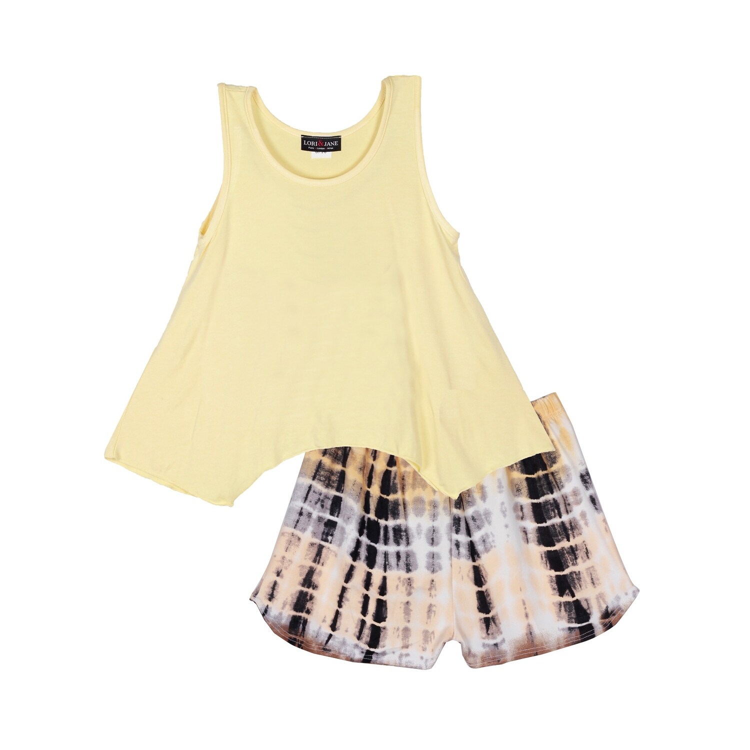 girls yellow outfit