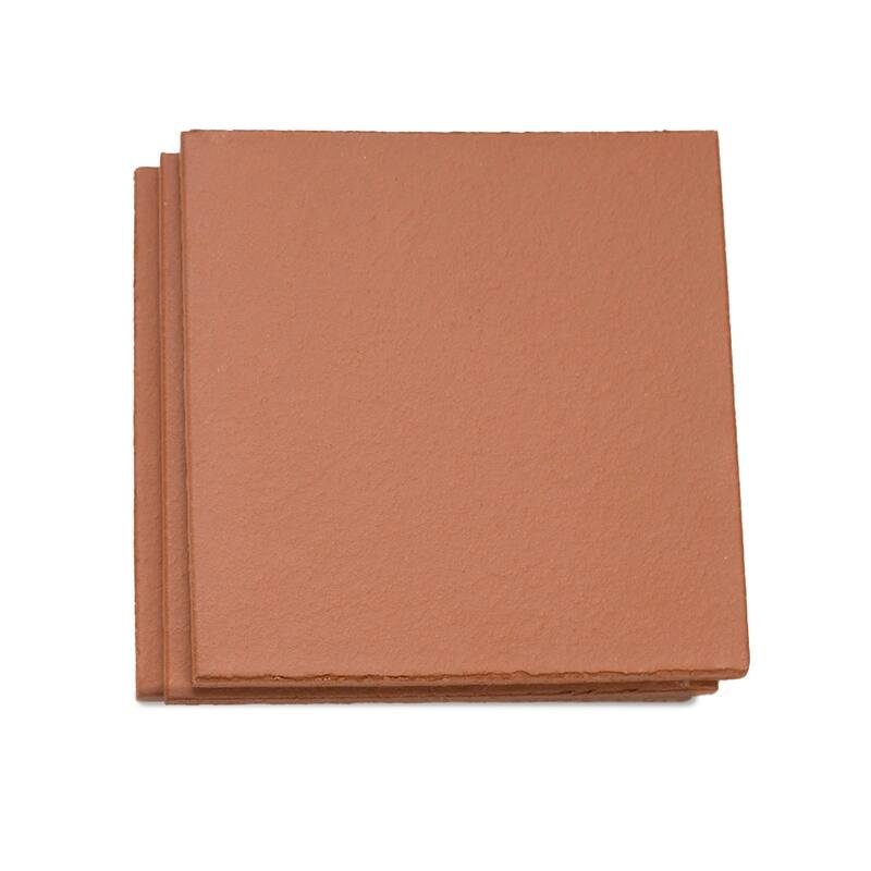 The Tile Life Terran 6x6 Red Ceramic Floor & Wall Tile