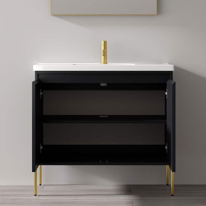 Ripple 36" Single Bathroom Vanity Kit (Assembly Required)
