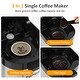 preview thumbnail 7 of 5, Single Serve Iced Coffee Maker with 3 Brewing Options, Black