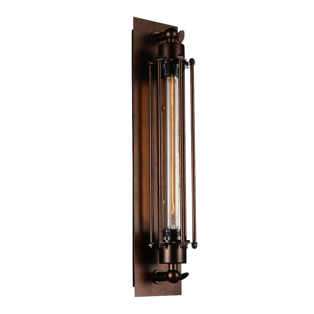 Kiera 1 Light 4in Chocolate Wall Sconce