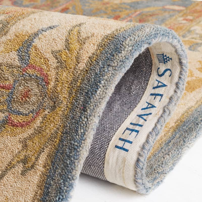 SAFAVIEH Handmade Anatolia Lieke Traditional Oriental Hand-spun Wool Rug