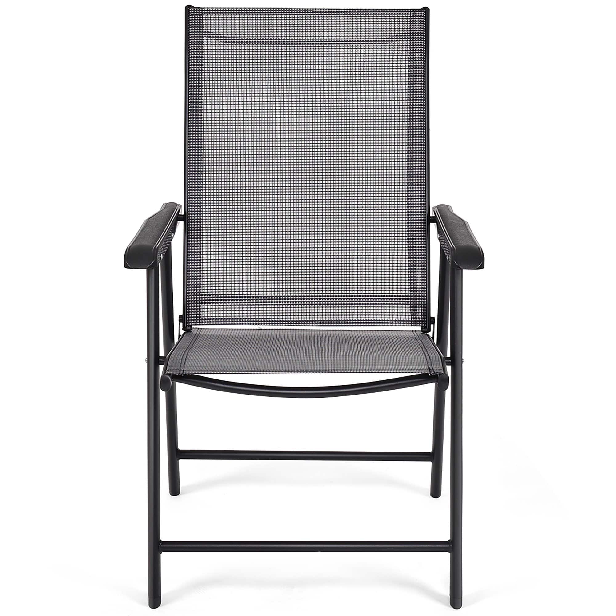Set of 4 Outdoor Patio Folding Dining Chairs - On Sale - Bed Bath ...