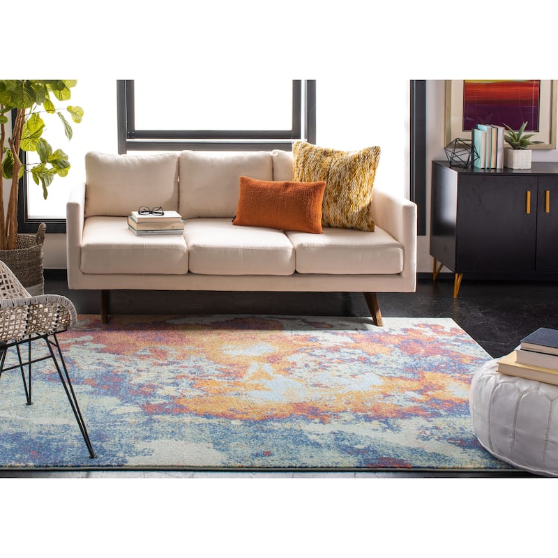 SAFAVIEH Prism Galini Vintage Abstract Rug
