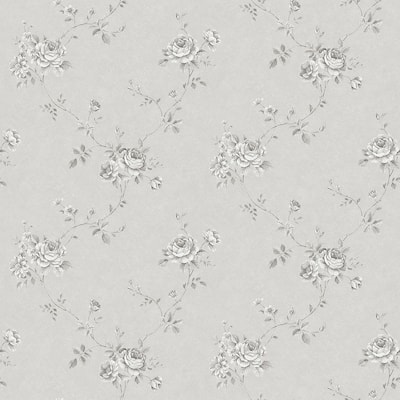 Galerie Wallcoverings Palazzo 2 Collection Delicate Floral Vinyl on Non-woven Matte Wallpaper Roll