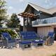 Option Navy Blue-Gray Rattan