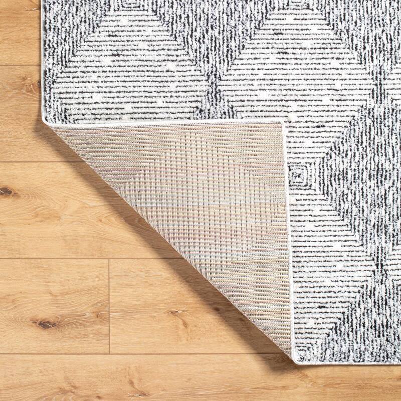 Livabliss Freud Modern & Contemporary Trellis Area Rug