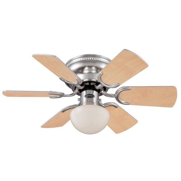 Shop Westinghouse 7213300 Petite Single Light 6 Blade Hugger