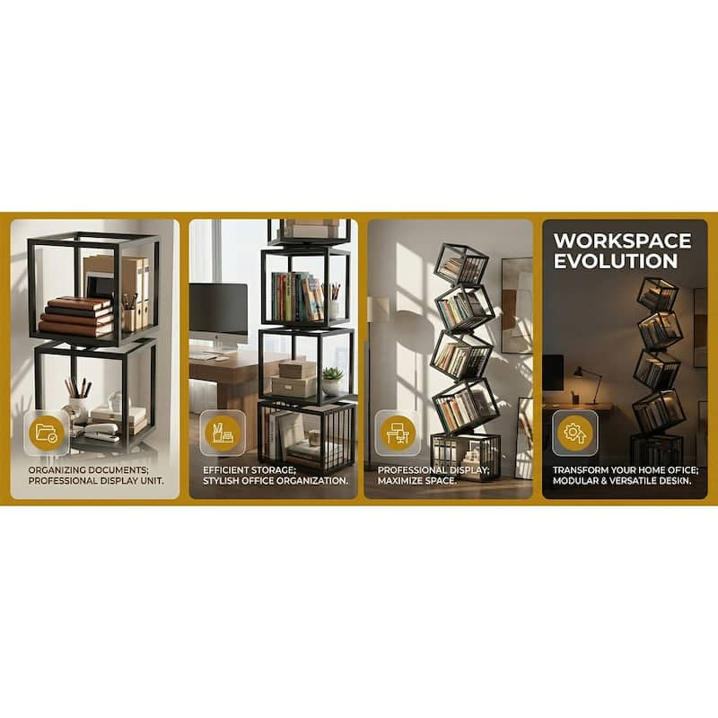 Multi-Tier Floor Shelf with Wall-Mounted Design for Storage and Display(Bear Weight:35kg)