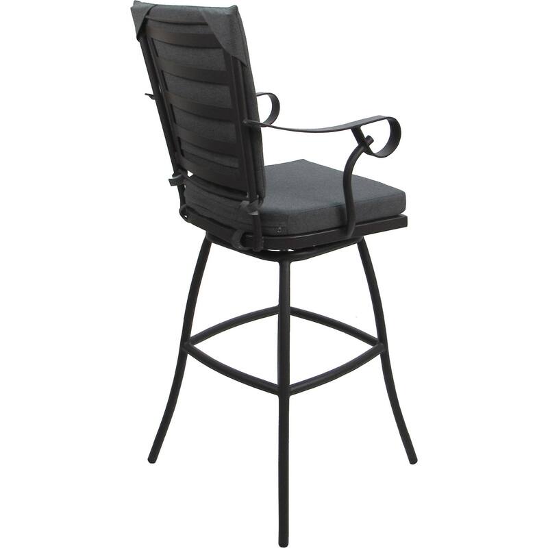 Outdoor or Indoor Counter 26", 30" or Extra Tall 34" Bar Stool - Jamey