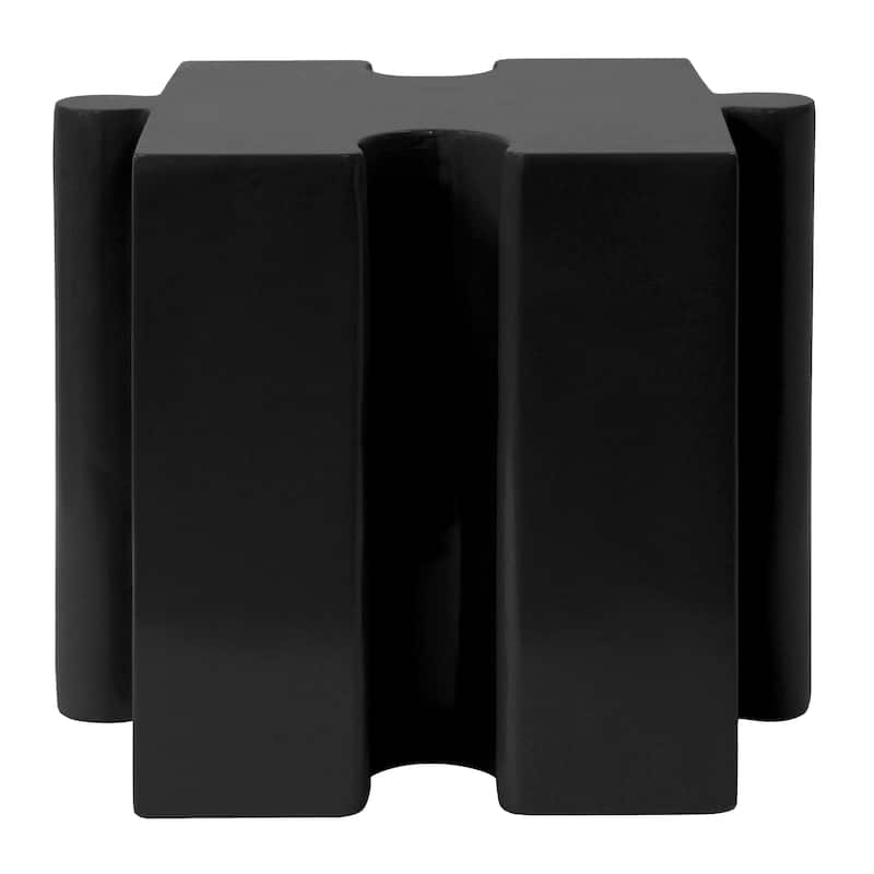 Christopher Knight Home - Mandy Modern Outdoor Side Table with Modular Concave Edge Design