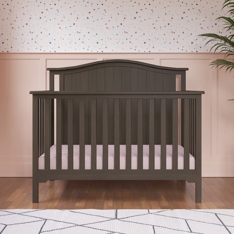 Forever Eclectic Hampton Arch Top 4-in-1 Convertible Crib