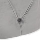 preview thumbnail 9 of 16, Orla Modern Glam Round Tufted Velvet Ottoman by Christopher Knight Home