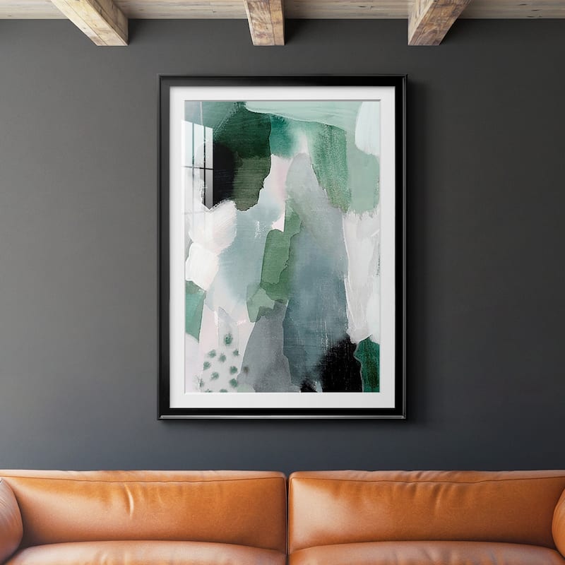 Turquoise Waters I Premium Framed Print - Ready to Hang