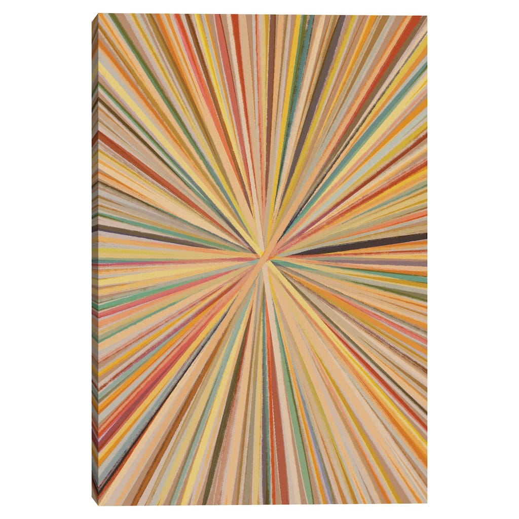 Abstract Pastel Bloom by Alisa Galitsyna Canvas Art Print