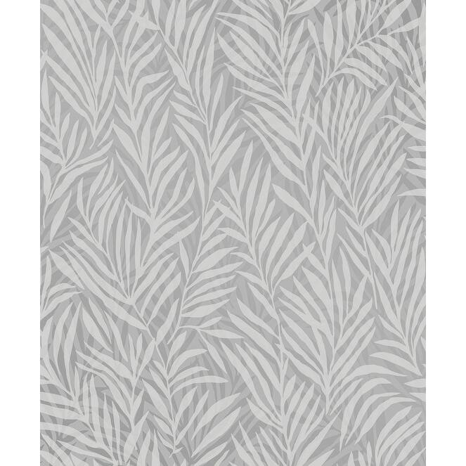 Advantage Holzer Grey Fern Wallpaper - Grey