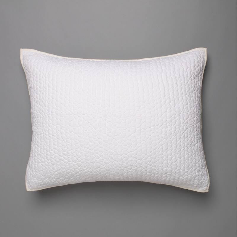 Jade Sham, Ivory/White, Euro