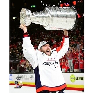 Alex Ovechkin with the Stanley Cup Championship Trophy Game 5 of the 2018 Stanley  Cup Finals Photo Print - Item # VARPFSAAVI041 - Posterazzi