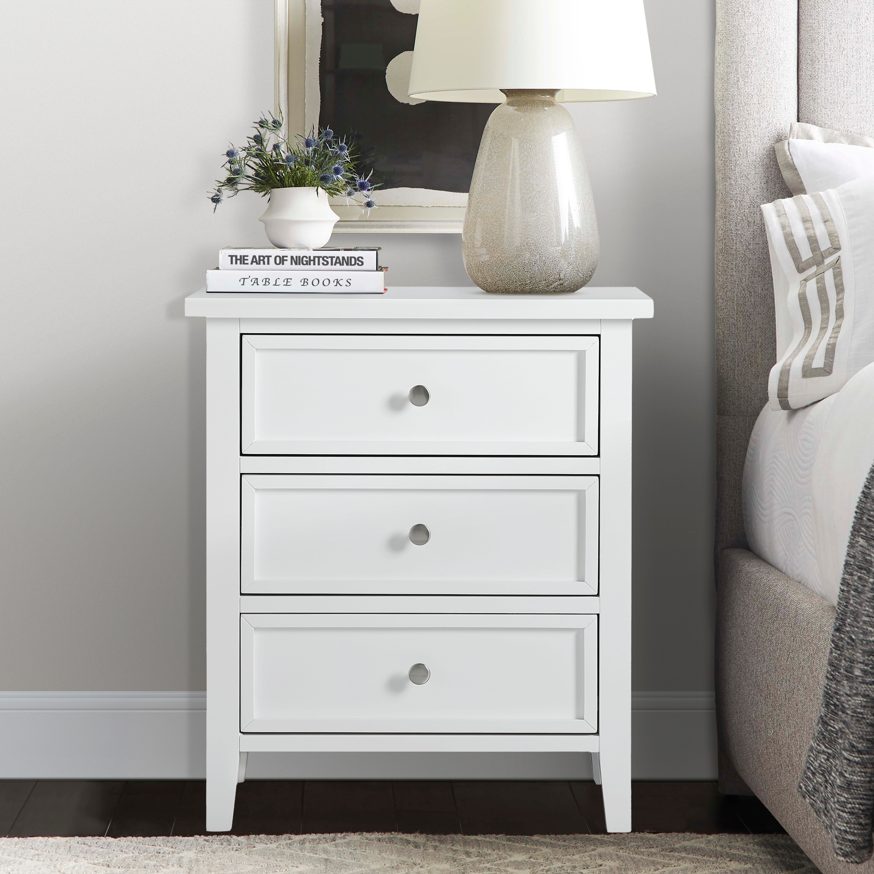 Lomello 3-drawer Nightstand - No Assembly Required - On Sale - Bed