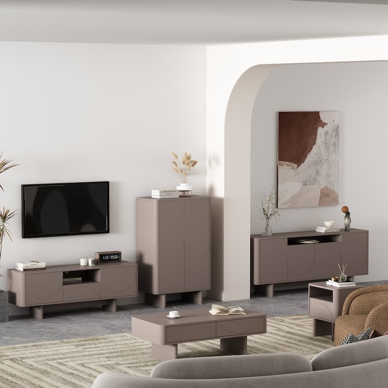 Manhattan Comfort Ella 71" Sideboard