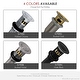 preview thumbnail 10 of 48, STYLISH Pop-Up Bathroom Sink Drain with Overflow D-700