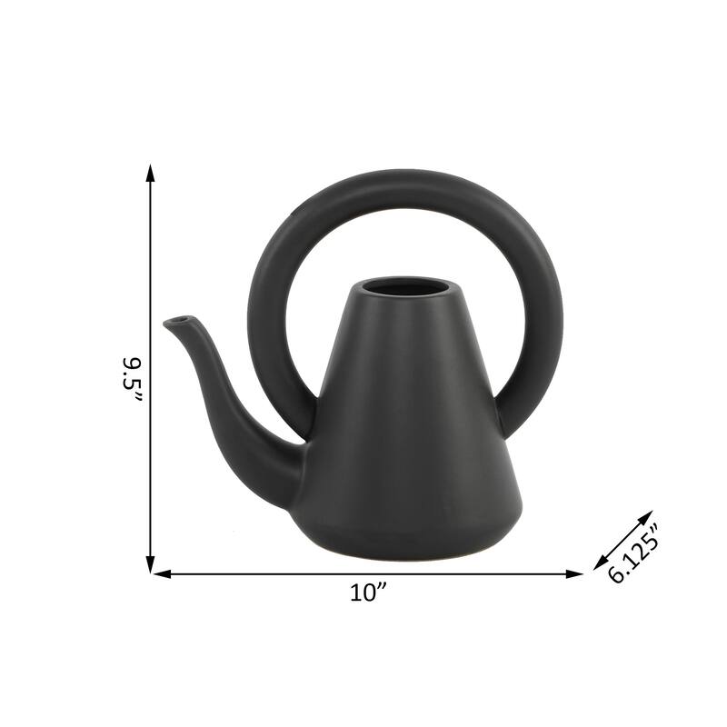 10" Loop Ceramic Watering Can