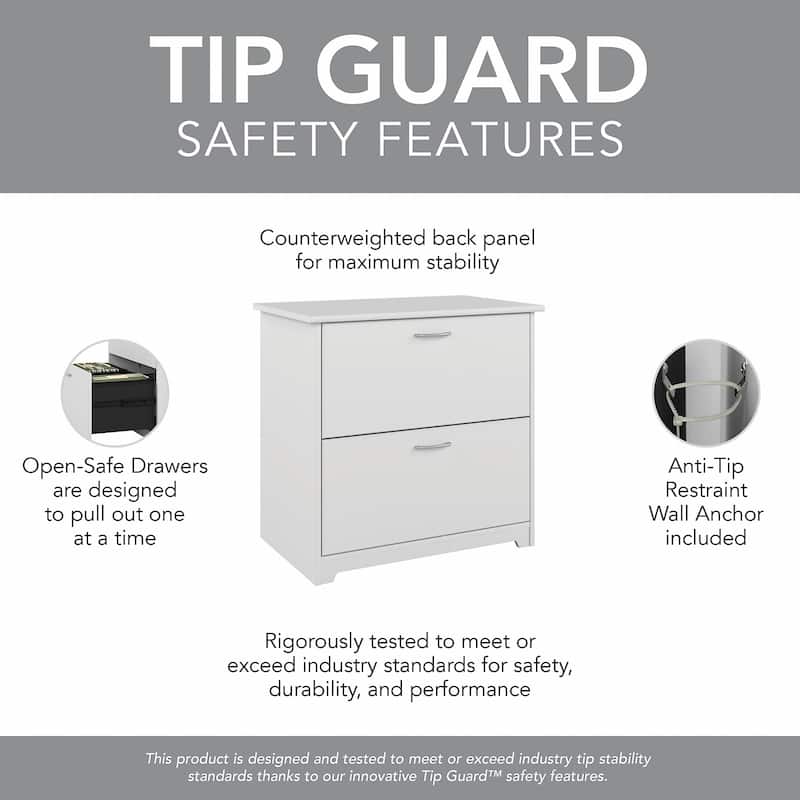 Cabot 2 Drawer Lateral File Cabinet by Bush Furniture